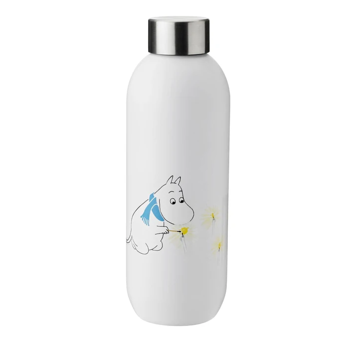 Stelton / Nerezová fľaša Keep Cool Frost Moomin 750 ml