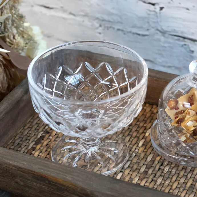 Chic Antique / Sklenený pohár na dezerty Lorient Glass