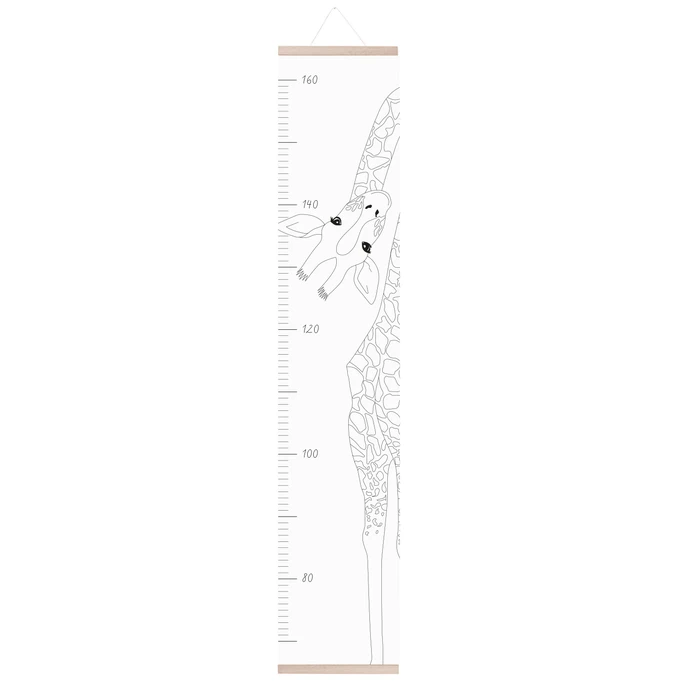 Eulenschnitt / Nástenný detský meter Giraffe