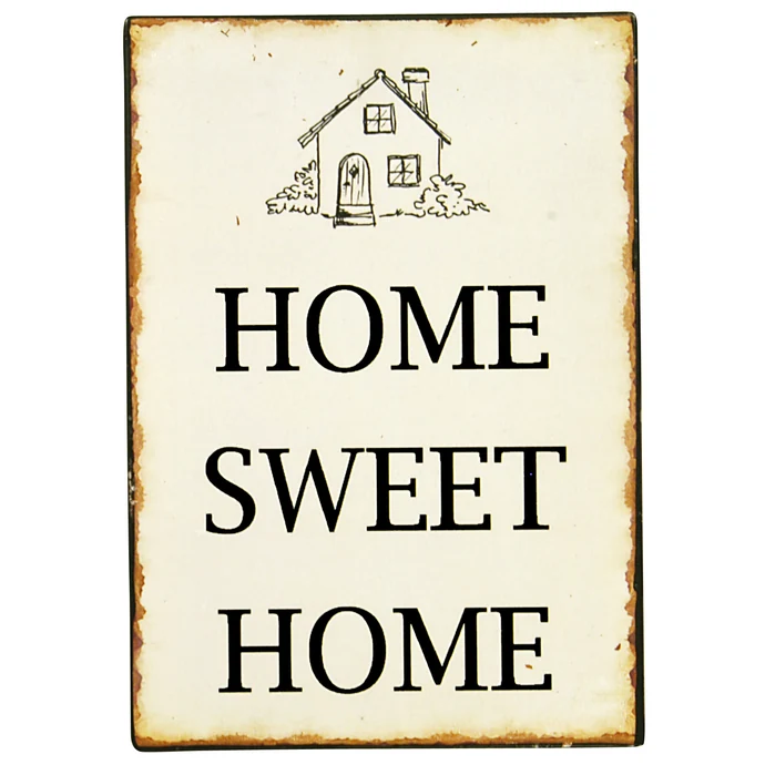IB LAURSEN / Plechová cedule Sweet Home 2