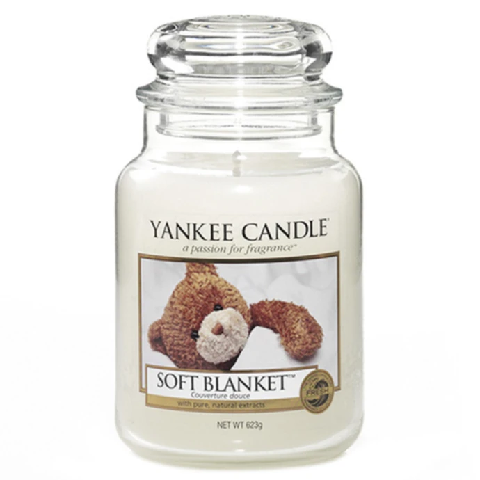 Yankee Candle / Sviečka Yankee Candle 623gr - Soft Blanket