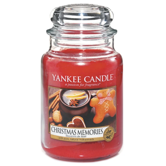 Yankee Candle / Svíčka Yankee Candle 623gr - Christmas Memories