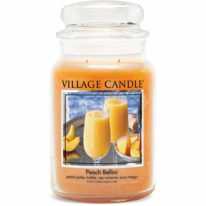 VILLAGE CANDLE / Svíčka Village Candle - Peach Bellini 602 g