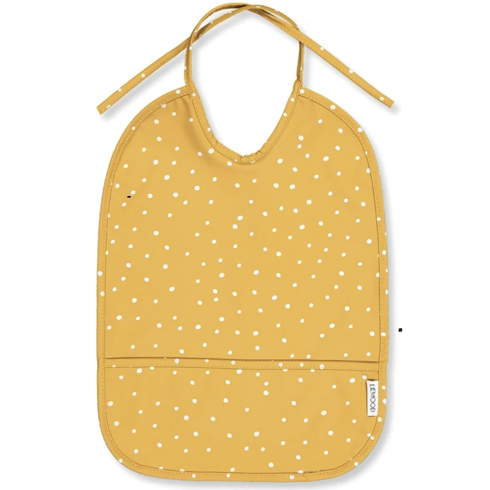 LIEWOOD / Dětský bryndák Lai Confetti Yellow Mellow