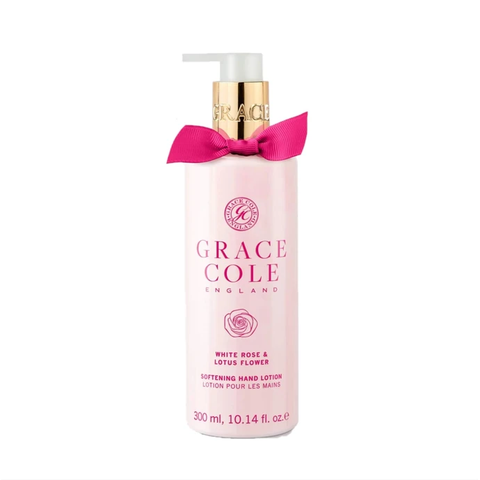 Grace Cole / Mléko na ruce White Rose & Lotus Flower 300ml