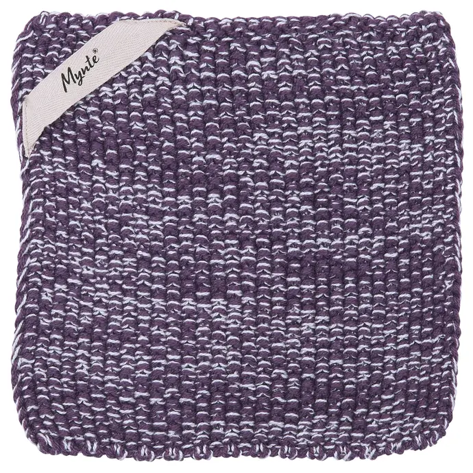 Ib Laursen / Pletená chňapka Mynte Purple Melange