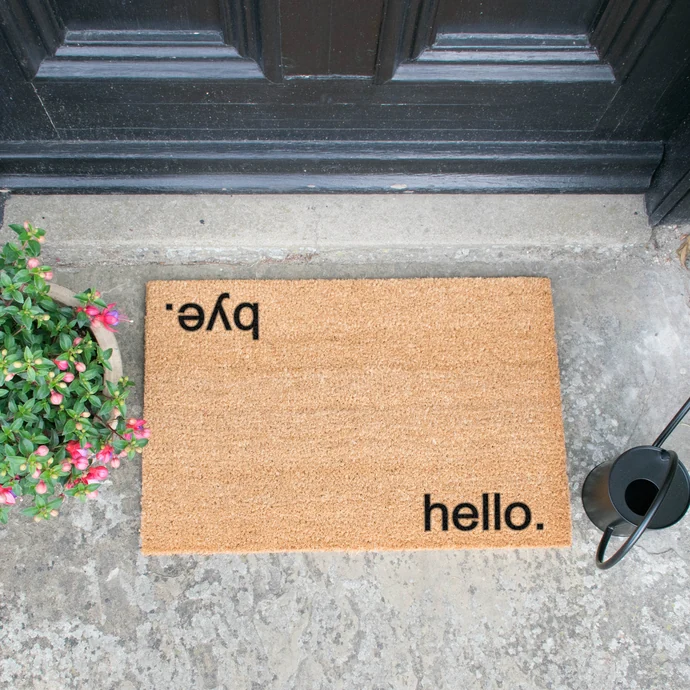 Artsy Doormats / Rohožka Hello Bye