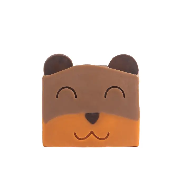 Almara Soap / Designové mydlo pre deti My Happy Bear - čučoriedka