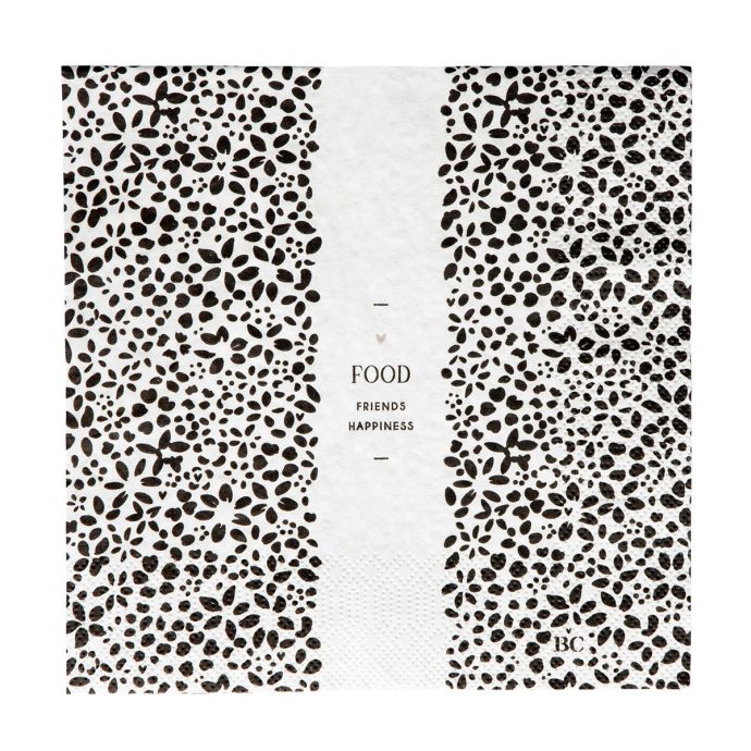 Bastion Collections / Papierové servítky Flowers Food  - 20 ks