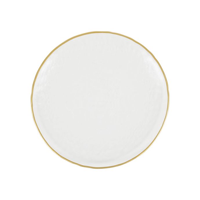 CÔTÉ TABLE / Sklenený dezertný tanier Dore 22 cm