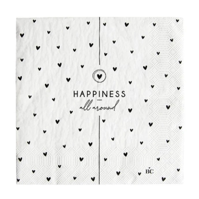 Bastion Collections / Papierové servítky Happiness - 20 ks