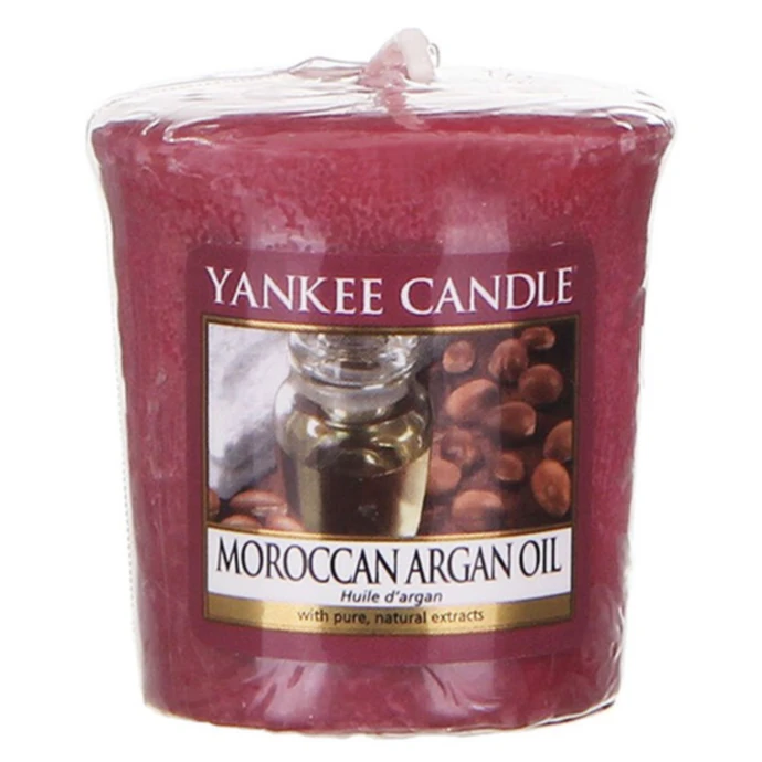 Yankee Candle / Votivní svíčka Yankee Candle - Marocký arganový olej