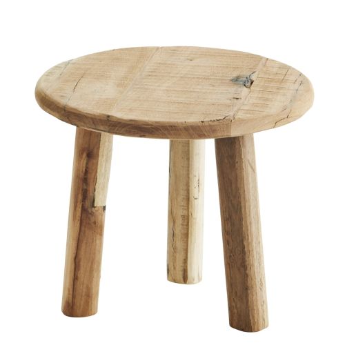 MADAM STOLTZ / Konferenčný stolík Recycled Wood 30 cm