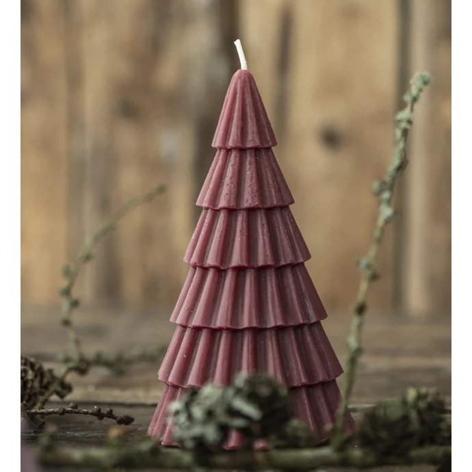 Ib Laursen / Vysoká svíčka Christmas Tree Red