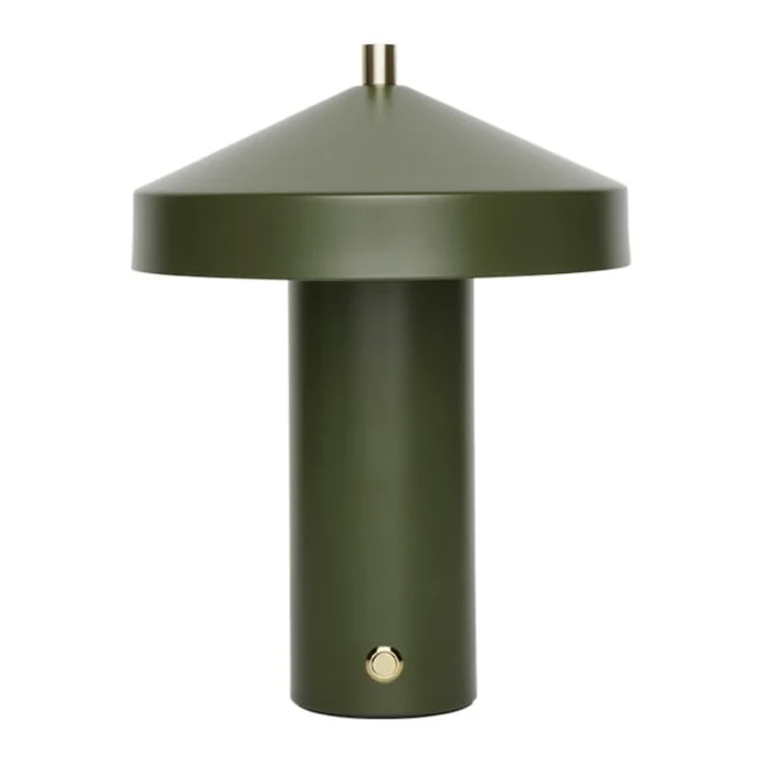 OYOY / Stmívatelná stolní LED lampa Hatto Olive