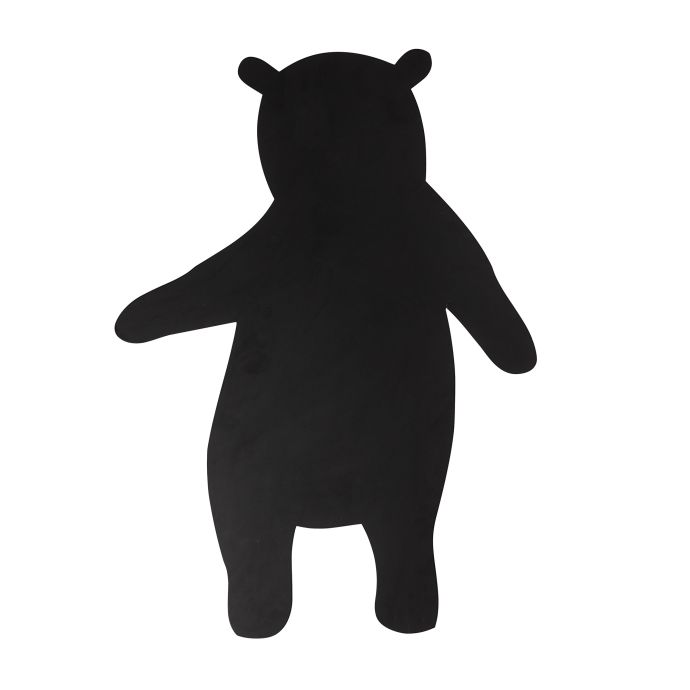 Bloomingville / Detská tabuľa Black Bear 100cm