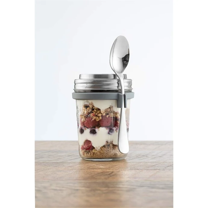KILNER / Raňajkový pohár s lyžičkou Breakfast set
