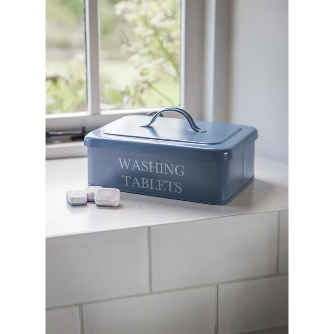 Garden Trading / Plechový box na tablety do umývačky riadu Dorset Blue