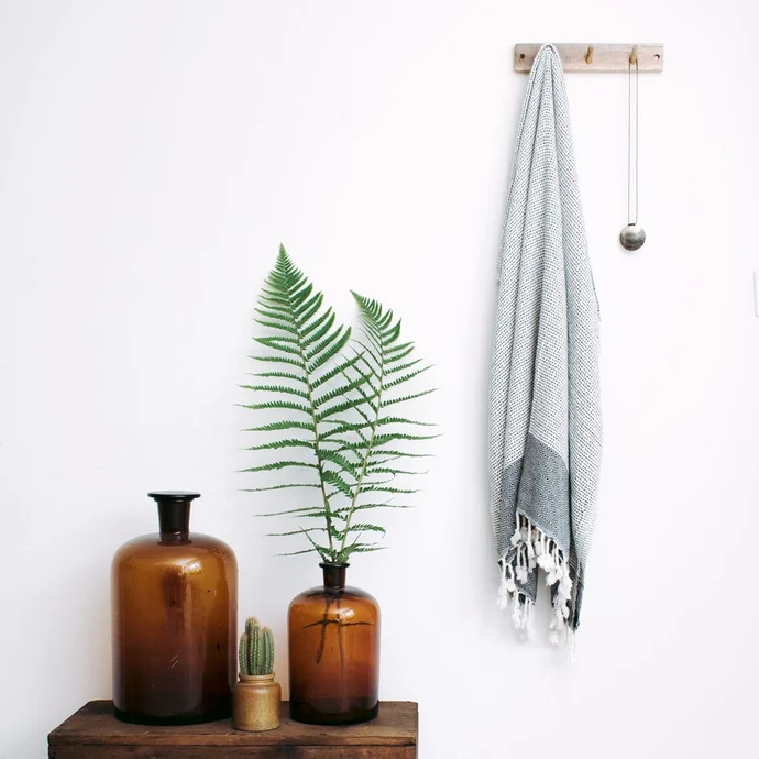 KUISHI / Bambusový ručník White Bamboo Hammam 170×100 cm