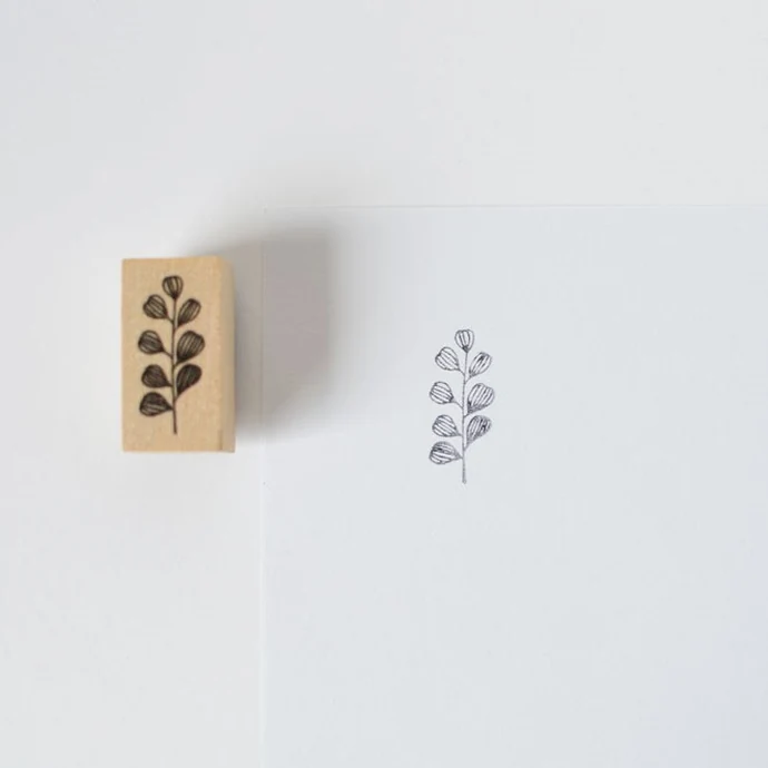 MANKAI Paper / Drevená pečiatka Mini vetvička
