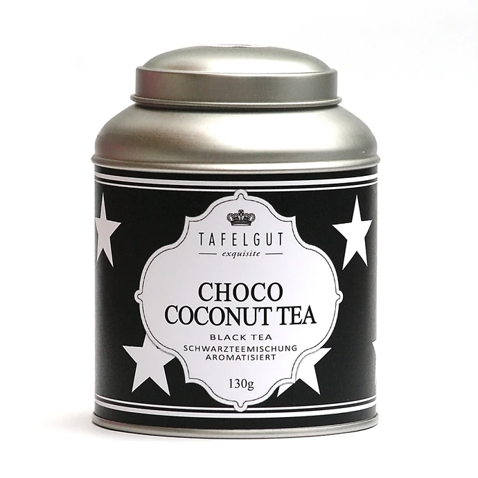 TAFELGUT / Čierny čaj s kokosom a čokoládou - 130 gr
