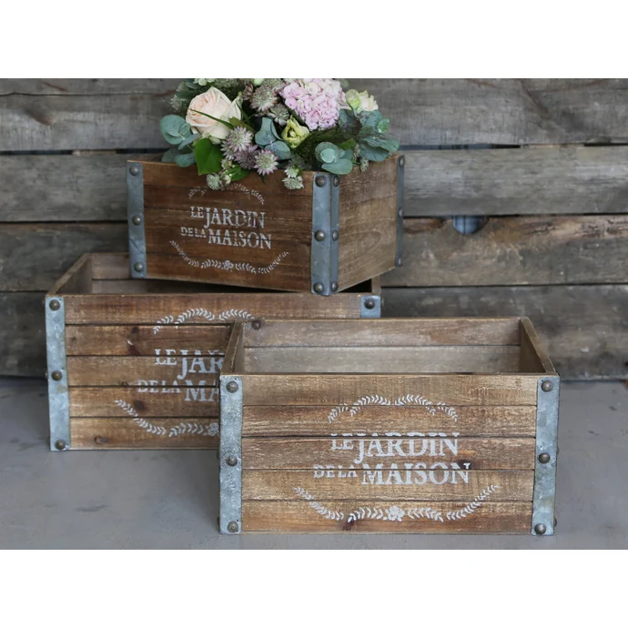 Chic Antique / Dřevěný box Le Jardin