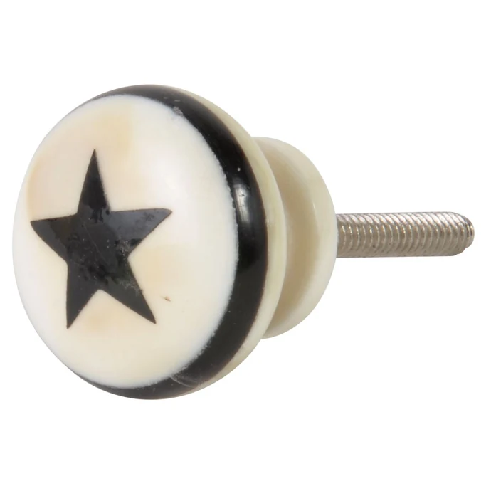 Ib Laursen / Úchytka Bone/black star