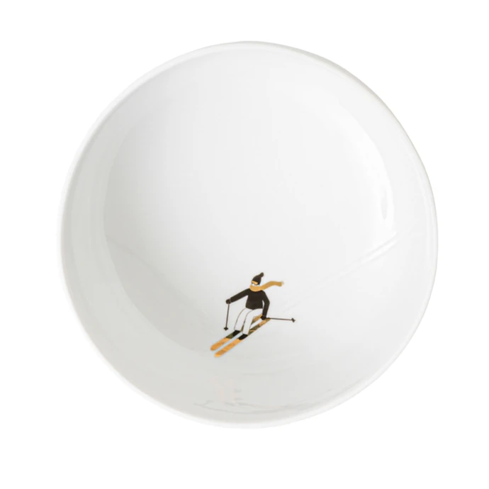 räder / Porcelánová miska Ski