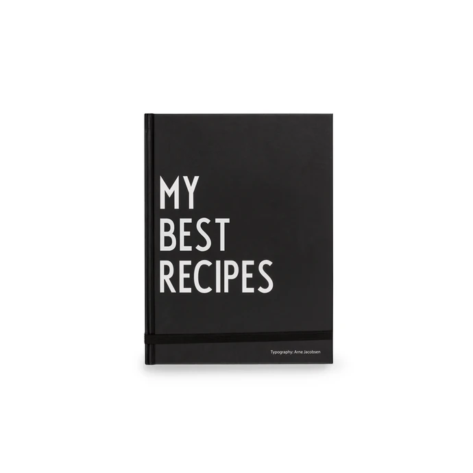 DESIGN LETTERS / Kniha na recepty My Best Recipes