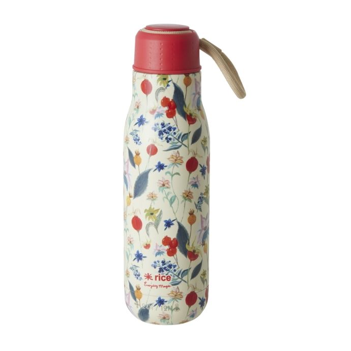 rice / Termoska Winter Rosebuds Print 500 ml