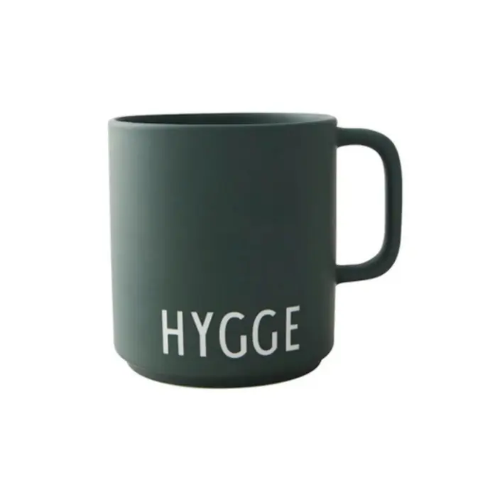 DESIGN LETTERS / Porcelánový hrnek Green Hygge 300 ml