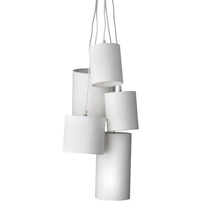 Bloomingville / Závesná lampa White lampion
