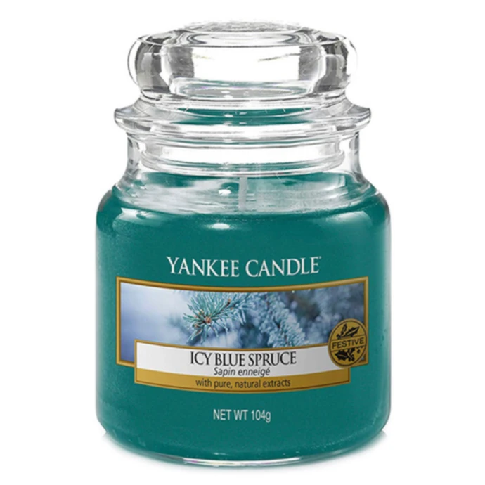 Yankee Candle / Svíčka Yankee Candle 104g - Icy Blue Spruce