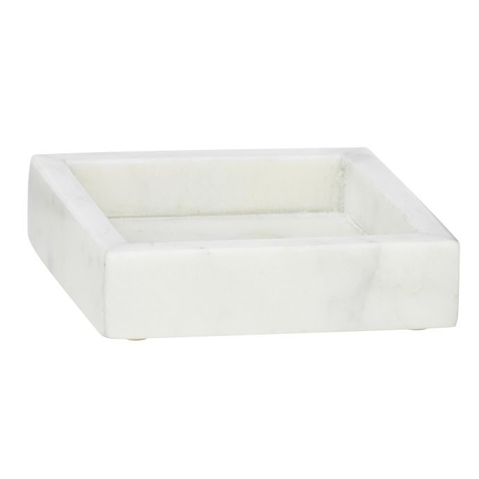 MADAM STOLTZ / Mramorový tácek White