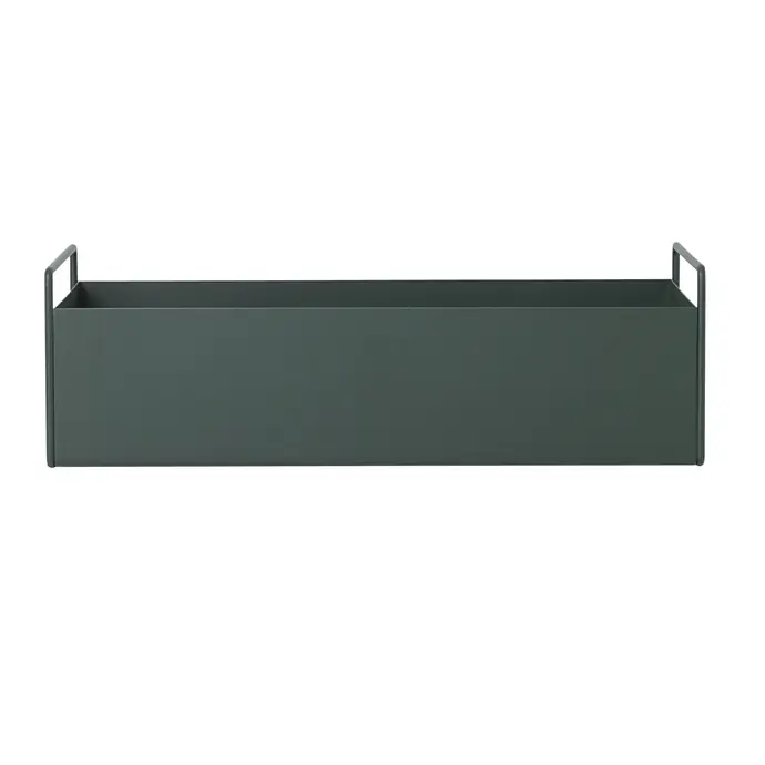 ferm LIVING / Úložný box Small Plant Box Dark Green