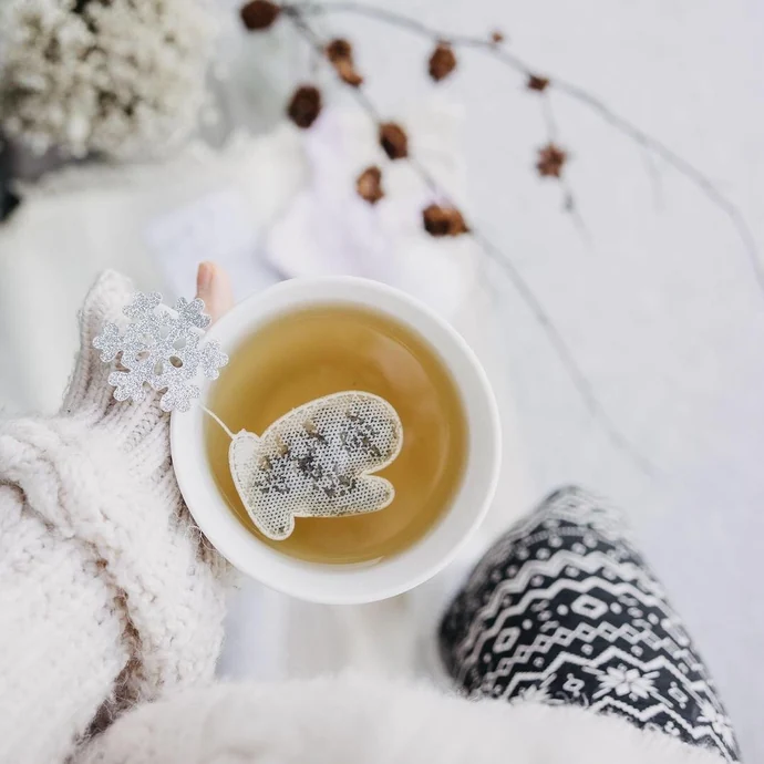 TEA HERITAGE / Zelený čaj s jazmínom Snowflakes Jasmine 5 ks