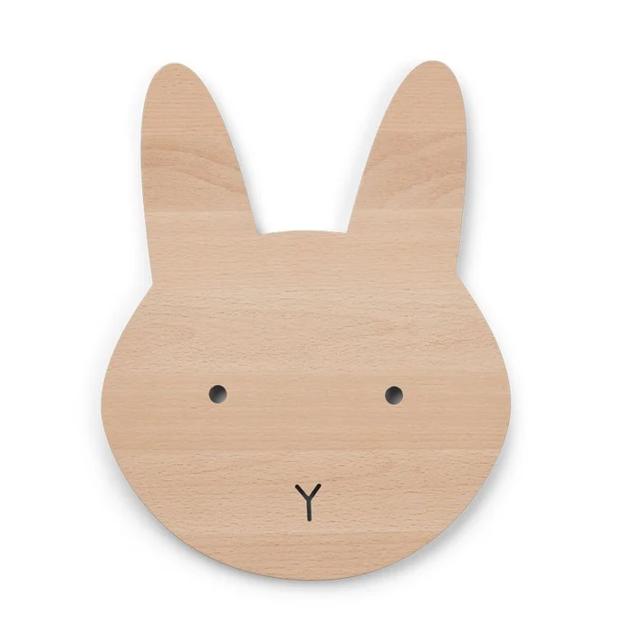 LIEWOOD / Dětská LED nástěnná lampička Troy Beech Rabbit