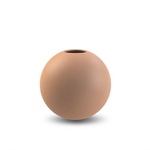 COOEE Design / Kulatá váza Ball Cafe Au Lait 10 cm