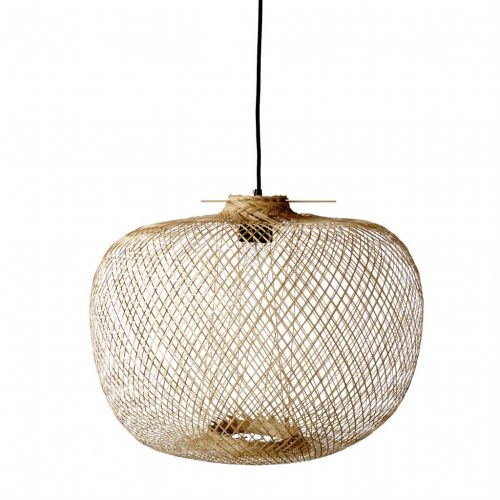 Bloomingville / Bambusová závěsná lampa