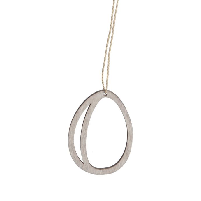 Storefactory / Veľkonočná dekorácia GETINGE Egg Brown 5 cm