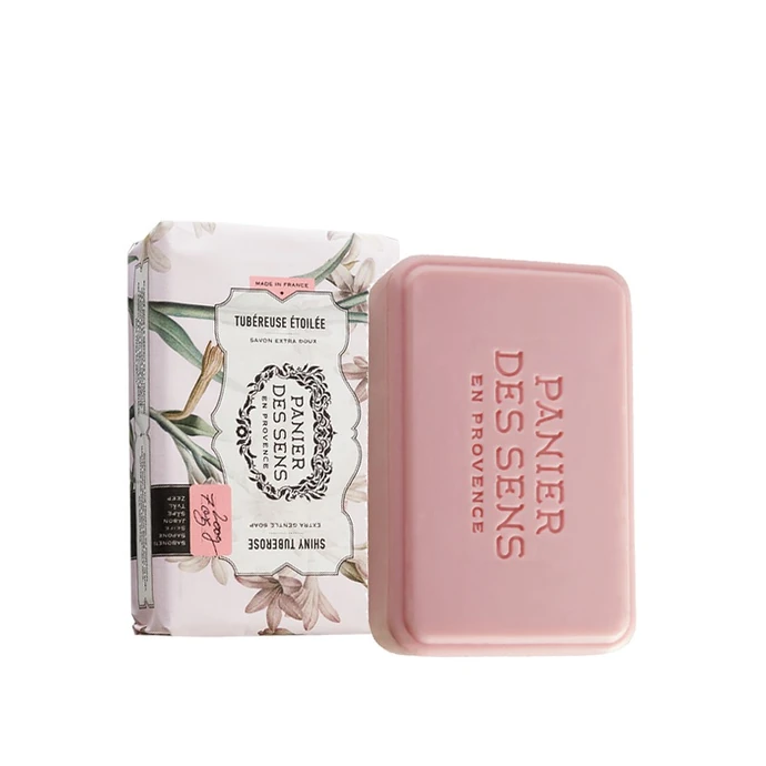 Panier des Sens / Extra jemné rastlinné mydlo Shiny Tuberose 200g