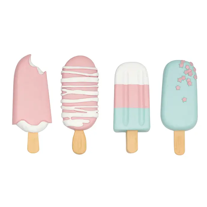 GREEN GATE / Sada magnetek Pastel Ice Pop 4ks
