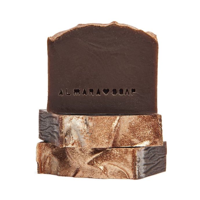 Almara Soap / Designové mydlo Gold Chocolate