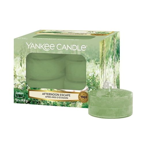Yankee Candle / Čajové sviečky Yankee Candle 12 ks - Afternoon Escape