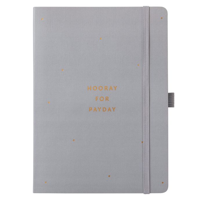 Busy B / Plánovač rozpočtu Budget Book Grey