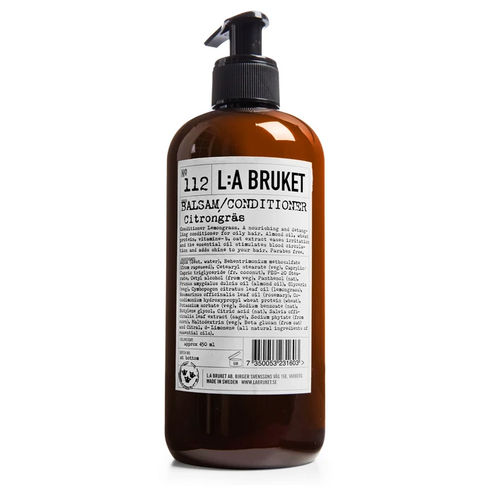 L:A BRUKET / Kondicionér s citronovou trávou 450 ml