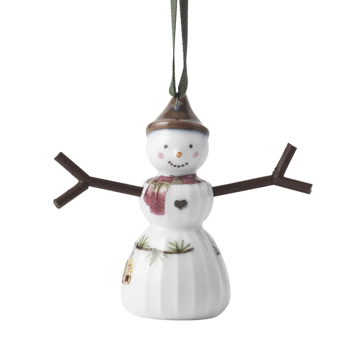 KÄHLER / Vánoční ozdoba Hammershøi Christmas Snowgirl 6,5 cm
