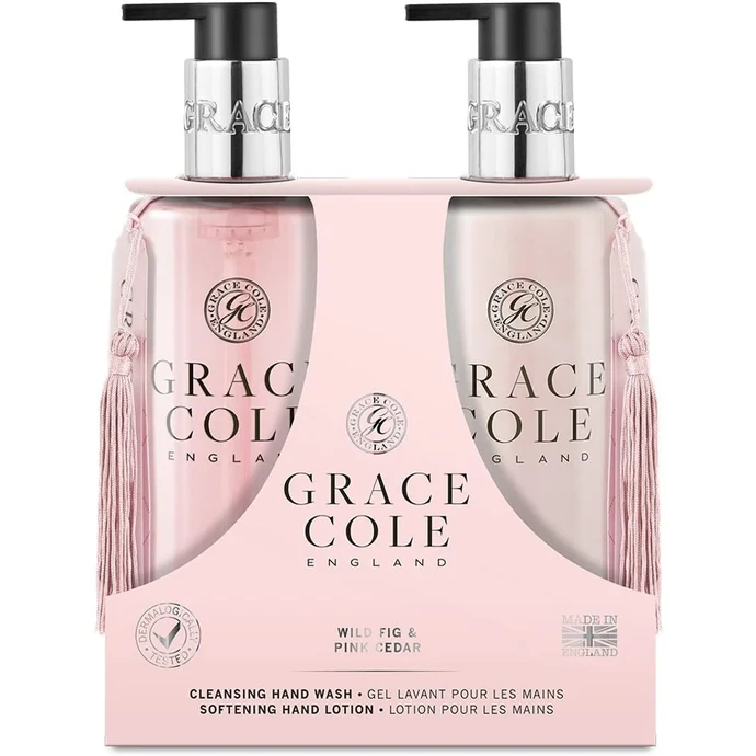 Grace Cole / Sada starostlivosti o ruky Wild Fig & Pink Cedar - 2x300ml