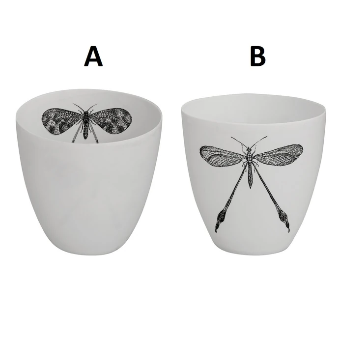 Bloomingville / Porcelánový svietnik Libellen