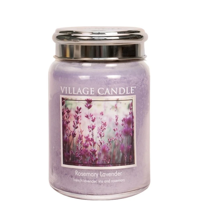 VILLAGE CANDLE / Sviečka Village Candle - Rosemary Lavender 602g